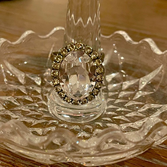 Sorrelli Jewelry - Sorrelli Oval Halo Cocktail Ring